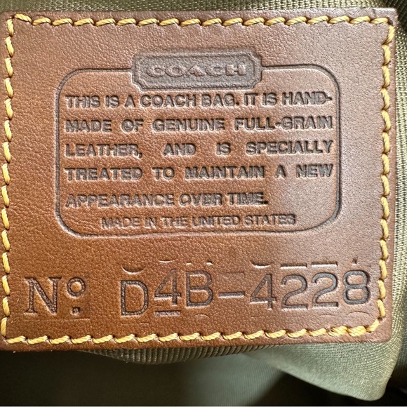 Coach Sheridan Roswell Satchel Vintage 1990s - Picture 11 of 13